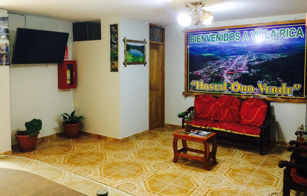 Hostal Oro Verde Villa Rica Exterior foto